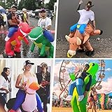 Aufblasbares Kostüm Sumo | Ausgefallenes Auflbaskostüm | Premium Qualität | Größe Erwachsene | Polyester | Angenehm tragbar | Resistent | Mit Aufblassystem | OriginalCup® - 6