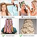 40 Stück – Lockenwickler Curler über Nacht für Damen und Frauen von Zuhause ohne Hitze (Lila/Pink) inkl. Reisetasche! - 7