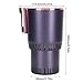 Smart Car Cup Kühler und Wärmer, 2-in-1-Autokühlbecher Auto Car Travel Heizbecher Touch Control Digitalanzeige für Car Travel(Roségold) - 4