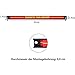 GIANTEX 6x Werkzeug Magnetleiste Set 46 cm magnetschiene magnetische Werkzeughalter Wand inkl. Montagematerial Magnetleiste Werkzeug Magnet Werkzeugleiste Magnethalter Werkstatt Rot - 3