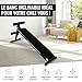 GORILLA SPORTS® Sit Up Bank – Klappbar, 3-fach Verstellbarer Winkel und 4-fach Verstellbare Beinfixierung, bis 120kg Belastbar, aus Stahl – Bauchtrainer, Trainingsbank, Rückentrainer, Fitnessbank - 3
