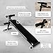 GORILLA SPORTS® Sit Up Bank – Klappbar, 3-fach Verstellbarer Winkel und 4-fach Verstellbare Beinfixierung, bis 120kg Belastbar, aus Stahl – Bauchtrainer, Trainingsbank, Rückentrainer, Fitnessbank - 4