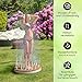 blumfeldt Mobile Gartendusche, Aussendusche für den Garten, Bodendusche mit 4m Fontänenhöhe, Boden-Gartendusche mit Holz-Optik für Pool & Sauna, Außendusche Wasserdicht, Frost- & UV-Beständig - 2