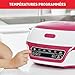 Tefal Cake Factory Délices KD8101 | Kuchenbackautomat | 5 Automatische Programme | Manueller Modus | Rezeptheft | Umfangreiches Zubehör | Gratis App | Kuchen und Süßspeisen | weiß / pink - 3