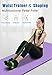 Multifunktions-Spannseil-Beintrainer Sit-up Bodybuilding Expander Elastic Pull Rope Trainingsgeräte, 4-Rohr-Elastic-Sit-Up-Zugseil mit Fußpedal Abdominal Exerciser Fitness (Blau) - 2