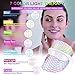 Yofuly LED Gesichtsmaske Lichttherapie, 7 Farben LED-Gesichtsmaske, Kabellos, Lichttherapie, Gesichtsmaske für Hautverjüngung, Gesichtshaut, Anti-Falten, Anti-Aging Haut - 2