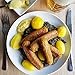 Lurch 240515 Wursti-Maker / Wurstformer im 2er Set zur Herstellung von vegetarischen und veganen Bratwürsten aus 100% BPA-freiem Platin Silikon - 6