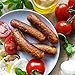 Lurch 240515 Wursti-Maker / Wurstformer im 2er Set zur Herstellung von vegetarischen und veganen Bratwürsten aus 100% BPA-freiem Platin Silikon - 9