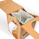 Kildwick HappyLoo Trockentoilette aus stabilem Karton - 4