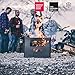 höfats – Beer Box Feuerschale – Getränkekiste, Feuerkorb, Grill, Flaschenöffner und Hocker in einem – für Garten und Terrasse – Corten-Stahl – schwarz, entwickelt eine langlebige Rost-Patina - 4