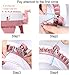 Yohencin Strickmaschine, 48 Nadeln Stricken Webrahmen Maschine mit Reihenzähler,DIY-Doppelstrickmaschine für Socke, Mütze und Schal, Handstrickmaschine für Kinder und Erwachsene - 3
