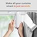 SwitchBot Smart Automatischer Vorhangöffner – Bluetooth Fernbedienung mit App/Timer, Aufgerüsteter Hochleistungsmotor, Kompatibel mit Alexa, Google Home(SwitchBot Hub erforderlich) (Curtain 3, U Rail) - 3