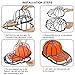 Haiou Cap Washer für Baseballmützen, gebogener Käfig-Reiniger, Shaper für Waschmaschine oder Geschirrspüler, Kunststoff, passend für Kinder und Erwachsene (Schwarz) - 5