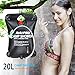 Solar Dusche Tasche, RISEPRO 5 Gallonen/20L Solar Heizung Camping Dusche Tasche mit Temperatur Hot Wasser 45 °C Wandern Klettern C1004 - 5