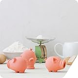 PELEG DESIGN – Eitrenner Schweinchen – Der praktische Eitrenner in Schwein-Look | Praktischer Eigelb-Trenner aus Silikon | Yolk Pig Egg Separator | Geschenk zu Weihnachten, Geburtstag - 4