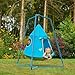 TP Toys TP859 UFO Metallrahmen | Outdoor Höhle/Schaukel | Für Kinder 2+ | Gebaute Maße 190 x 182 x 159 cm | Perfekt für kleine Gärten, blau - 2