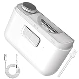 3-in-1 Elektrischer Nagelknipser mit Licht, Automatischer Nagelknipser Nageltrimmer Nagelpolierer mit Nagelreste Aufbewahrung,Nagelknipser Trimmer für Babys,Kinder,Erwachsene,Senioren - 8