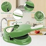 Dumpling Maker, Pelmeni maker, 2 in 1 Teigtaschenformer, Gyoza Maker,Maultaschen Former, DIY Knödel Skin Maker für Dumpling, Ravioli, Machen - 5