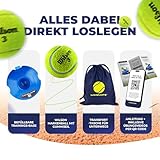 MOVEMATE Tennis-Trainer Set mit Wilson® Tennisball | innovatives Ballspiel für Draußen, im Garten, im Park für Kinder & Erwachsene | inkl. Transporttasche & Übungsvideos - 6