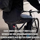 Garmin Varia RTL 516 – STVZO zugelassenes Rücklicht mit Radar-Technologie für die Erkennung herannahender Fahrzeuge bis zu 140 m, Warnung auf Garmin Radcomputern, 16 Sunden Akkulaufzeit - 5