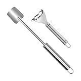 Mais Entkerner Tool - Maiskern Entferner Tool | 2-teilig Edelstahl Entkerner Schäler Für Küche Haushalt | Corns Cob Peeler| Stainless Steel Peelers, Corn Stripper, Corn Peeler, Kitchen Tools - 8