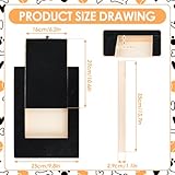 Kratzbrett für Hunde mit Leckerlibox 35x25x3cm, Stressfrei Kratzbrett für Hundekrallen,Sandpapierbrett Scratch Board Dog für Nägel Alternative zu Krallenschleifer für Hunde/Krallenschere für Hunde - 2