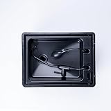 BOXIO - WASH: Mobiles 40x30 Spülbecken, Camping Waschbecken mit Pumpe ohne Strom, Camping Zubehör in Eurobox für den Van Ausbau, Friseur oder outdoor auf Festival & Garten, Spüle als Camping Gadgets - 3