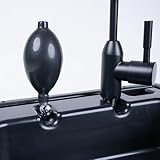 BOXIO - WASH: Mobiles 40x30 Spülbecken, Camping Waschbecken mit Pumpe ohne Strom, Camping Zubehör in Eurobox für den Van Ausbau, Friseur oder outdoor auf Festival & Garten, Spüle als Camping Gadgets - 6