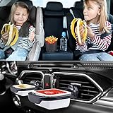 Fowecelt 3 Stück Pommes-Frites-Becherhalter Auto Saucenhalter Auto Pommes Halter Dip- und Saucenhalter-Clip-Set Schwarz - 4