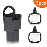 Fowecelt 3 Stück Pommes-Frites-Becherhalter Auto Saucenhalter Auto Pommes Halter Dip- und Saucenhalter-Clip-Set Schwarz - 8