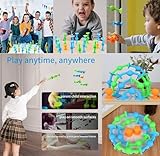 Sucker Toy Darts, FaJoek 12 pcs Pop Sucker Darts Sucker Spiel, Saugnapf Darts, Pop Sucker Toys, Darts Sucker, Silikon Bausteine, Sucker Toys Wurfspiel, Saugnapf Spielzeug, Release Stress Spielzeug - 3