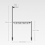 Camping-Küchenregal, Camping-Küchenregal, Schreibtischregal für Camping – multifunktionaler Besteckhalter, tragbar, Kleiderbügel im Topf für Picknick im Freien - 7