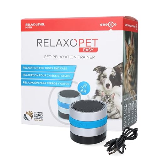 RelaxoPet Easy, Tierentspannungs-Trainer, Beruhigung für Hund und Katze, hochfrequente Klangwelten zur Entspannung. Bekannt aus 'Die Höhle der Löwen´ - 1