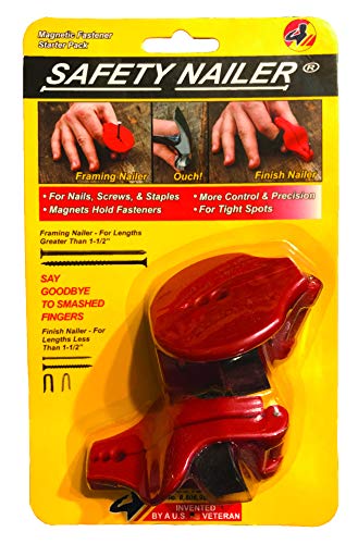 Safety Nailer Kombi-Pack – für Nägel, Finish-Nägel, Schrauben und Heftklammern. - 1