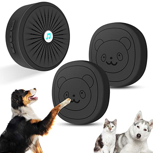 Wowlela Hund Türklingel, Wireless Touch Pet Türklingel Pet Training Bells Set Kommunikation Türklingel mit Druckknopf - 1