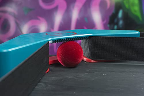 HesherBall Unisex Jugend Tischballspiel Funsportspiel Set im Display, Bleu Pink, 20 cm - 6