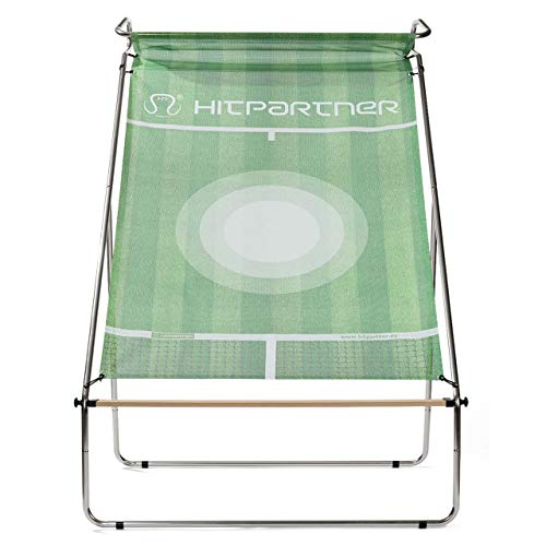 HitPartner - Mobile Tenniswand – Spanntuch grün – Rahmen Stahl, galvanisch verzinkt - Tennistrainingsgerät - 3