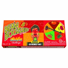Jelly Belly Bean Boozled Spiel Glücksrad Flaming Five scharfe Edition 100g - 1