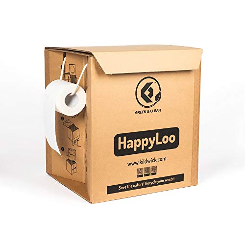 Kildwick HappyLoo Trockentoilette aus stabilem Karton - 1
