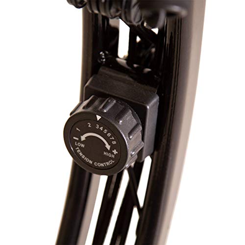 maxVitalis Heimtrainer X-Bike mit Expanderbändern: Fahrrad Hometrainer klappbar für Indoor Fitness, 8-stufiger Widerstand, bis 150 kg - 5
