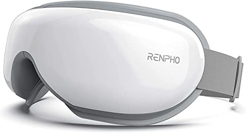 RENPHO Eyeris 1 - Augenmassagegerät mit Wärme, Vibration und Bluetooth Musik, Augenmaske hilft bei Augenringen und trockenen Augen, Verbessert Schlafqualität, geschenke für die ganze Familie - 1