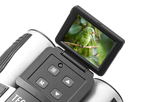 Technaxx Fernglas TX-142 mit Display für Erwachsene: Feldstecher mit kamera zur Beobachtung von Vögeln, Tieren, auf Sportveranstaltungen, Reisen, Jagd / FullHD Video- und Fotoaufnahmen / 4-fach Zoom - 8